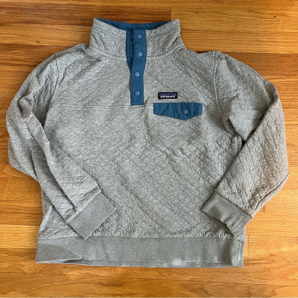 Organic Cotton Quilt Snap-T® Pullover